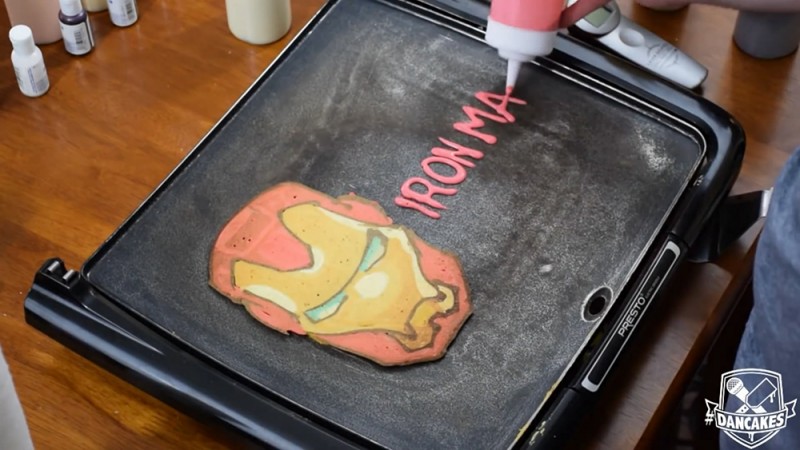 ironman pancake