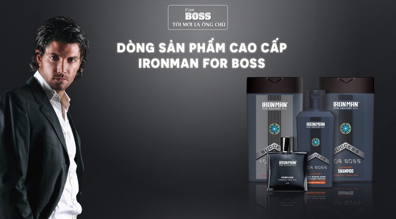 Ironman for boss: đẳng cấp quý ông - đỉnh cao phong độ