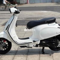 【Vespa Sprint 125 Đời 2016 Trắng Đen BSTP - Xe Đẹp, Giá Hấp Dẫn!】