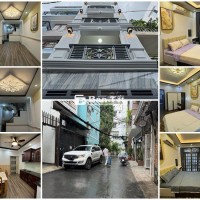 Nhà phố 3 lầu đẹp lung linh 5 phòng full nội thất xách vali vào ở ngay hẻm nhựa 6m xe hơi 7 chỗ vào tận nhà khu VIP Nhiêu Tứ, cách Phan Xích Long chỉ một bước, thuộc phường 7, quận Phú Nhuận.  