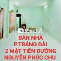 CƠ HỘI VÀNG! NHÀ 2 MẶT TIỀN KINH DOANH - NGAY TRUNG TÂM NGUYỄN PHÚC CHU!