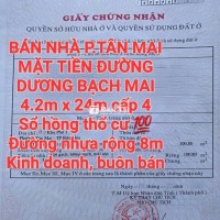 BÁN NHÀ ĐẤT TÂN MAI MẶT TIỀN DƯỜNG BẠCH MAI - ĐƯỜNG RỘNG 8M - KINH DOANH BUÔN BÁN SIÊU LỢI NHUẬN! ⭐️