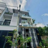 Nhà phố 42m x 14m đúc 3 tầng hẻm 8m đường Thới An 16, P. Thới An, Q.12