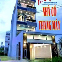 NHÀ CÓ THANG MÁY. ĐƯỜNG HUỲNH TẤN PHÁT. LIỀN KỀ QUẬN 7