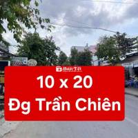 CƠ HỘI VÀNG - ĐẤT MẶT TIỀN TRẦN CHIÊN - KẾ ĐH TÂY ĐÔ & CHỢ CÁI RĂNG!