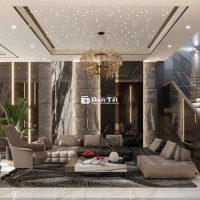 Bán Nhà Mặt Tiền Đường Số Khu Him Lam Trung Sơn Bình Chánh - 5x20, Nhà 5 Tầng Mới Đẹp  