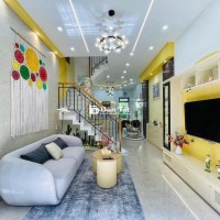 Nhà mới xinh HXH Hậu Giang 4 x 10, 3 tầng BTCT 3PN 3WC , sân thượng