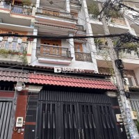 Nhà phố hxh Lê Văn Thọ, 4 tầng + lửng, cách mặt tiền 30m, dct 15tr