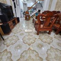 Nhà 1 sẹc L.V.Thọ-P9. DT 4x19m: 3,5 tấm