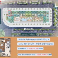 SỐNG XUẤT SẮC - VƯƠN TẦM NHÌN MỚI! CĂN HỘ GÓC 3 PN - VŨNG TÀU