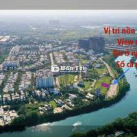 Nền biệt thự view sông | có sổ cá nhân đường 20m | KDC Phú Lợi Quận 8