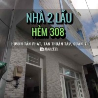 Nhà đẹp hẻm 308/9 Huỳnh tấn phát