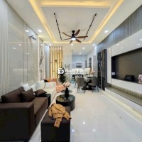 Nhà HXH mới xây Nguyễn Văn Luông 48m2, 4 tầng BTCT 4PN hẻm hậu sau nhà