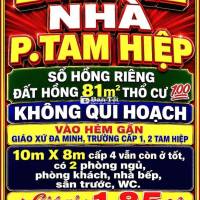 BÁN RẺ NHÀ TAM HIỆP, SỔ HỒNG RIÊNG 81m2 THỔ CƯ 💯 GẦN GIÁO XỨ ĐA MINH