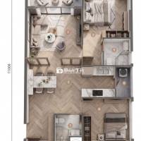 CĂN HỘ CAO CẤP SUN TẦNG 15, 2 PN, 2 2WC 76M2, KHU EROVILLA 2 3.65 TỶ