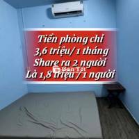 Tìm 1 Nam Ở Ghép Q.10-phòng Sạch Đẹp Bắc Hải,full nội thất, chỉ 1tr8
