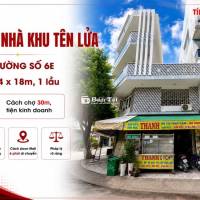Nhà MT Sát Chợ Da Sà, Đường 6E, Khu Tên Lửa, 4x18m, 2 tấm, 8,4 tỷ TL. 