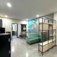CHO THUÊ CĂN HỘ TRẦN PHÚ 50M2 FULL NỘI THẤT LỘ OTO GIÁ 5TR
