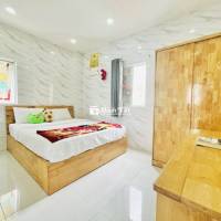 Phòng cửa sổ Hồ Hảo Hớn Q1 Hướng Võ Văn Kiệt chợ Nga ĐH Văn Lang Soho
