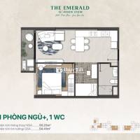 THE EMERALD GARDEN VIEW, CHỈ 1.39 TỶ/CĂN, THANH TOÁN 0,5% MỖI THÁNG