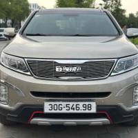 Kia Sorento 2.4AT GATH 2016 Full Options Vàng Cát