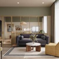 MỚI CĂN HỘ 1PN BAN CÔNG FULL NỘI THẤT GẦN ĐẢO KIM CƯỜNG SALA TRẦN NÃO