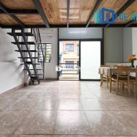 Phòng Duplex 35m2, có kệ bếp, full NT, cửa sổ, tại 117/12 Ba Vân.
