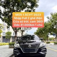 MG MG5 2023 1.5CVT Duplex Đen 41.000 km