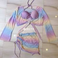 Bikini Nữ Lưới Cầu vồng