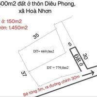 1600m2 đất ở thôn Diêu Phong, xã Hoà Nhơn(cũ)