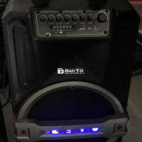 Loa kéo RONAMAX..Bass 30 T12 Đen Hát karaoke USB