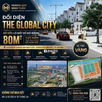 Đất trong khu đối diện The Global City | 80m² | Sổ hồng riêng