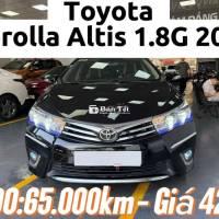 Toyota Corolla Altis 2015 1.8G Đen 65.999 km