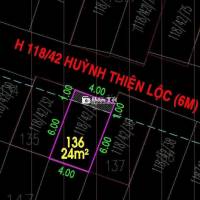 Bán nhà HXH đường huỳnh thiện lộc 2.5 tầng giá rẻ