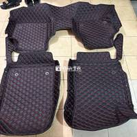Thảm lót sàn Hyundai 5 chỗ 6D Carbon