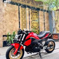 Honda MSX 125cc Đỏ Phanh đĩa -độ Full lùn độ đẹp