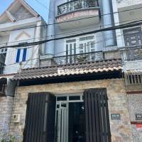 CHO THUÊ NHÀ 4 TẦNG 1/ LÂM THỊ HỐ Q12 – ĐƯỜNG 6M Ô TÔ TRÁNH NHAU – GIÁ