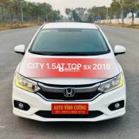 Honda City 1.5AT TOP 2018 Trắng Tự động