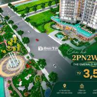Căn 2PN2WC The Emerald River Park 3,5 tỷ sở hữu căn hộ Bến Du Thuyền