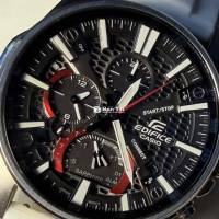 Casio Edifice EQB-1200D-1A Nam Kính sapphire Đen