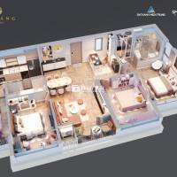 Căn hộ cao cấp 3PN view trực diện biển Mỹ Khê Đà Nẵng