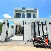 Nhà Mới 1 Lầu Ngay Chợ Kế Mỹ Đường QL50 Vào 300m - Giá Tổng 790Triệu
