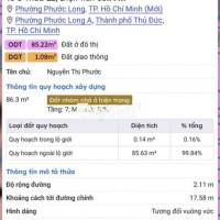 BÁN NHÀ PHƯỚC LONG A – TP. THỦ ĐỨC – GIÁ 6,2 TỶ