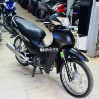 XE MÁY THỊNH PHÁT- WAVE A 110 ĐEN NHÁM LƯỚT 2024