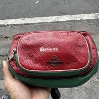 Túi đeo chéo Coach Da Đỏ, Xanh lá, size 15 x 30cm
