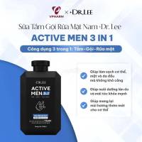 Dr. Lee Sữa tắm gội rửa mặt Nam 350ml