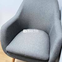 Ghế JYSK sofa đơn Vải Gỗ Xám