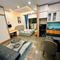 Cho thuê căn hộ dịch vụ 40m2 full nội thất Ngọc Lâm ô tô đỗ cửa