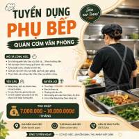 TUYỂN NHÂN VIÊN QUÁN CƠM (BAO ĂN Ở)