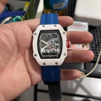 Đồng hồ Richard Mille Tank Pin Trắng Đỏ Xanh